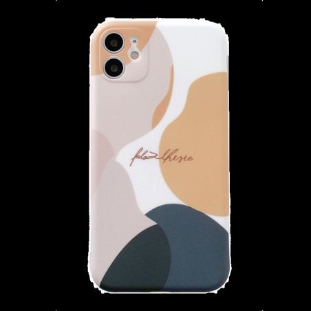 Creative Color Matching Frosted Mobile Phone Case