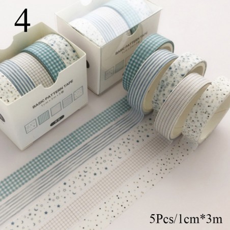 Exquisite Japanese washi tape set From Basic soft colors to gorgeous designs