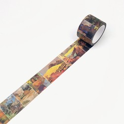 World famous paintings paper tape