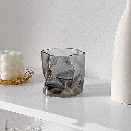 Aesthetic Irregular Glass Coffee Cup