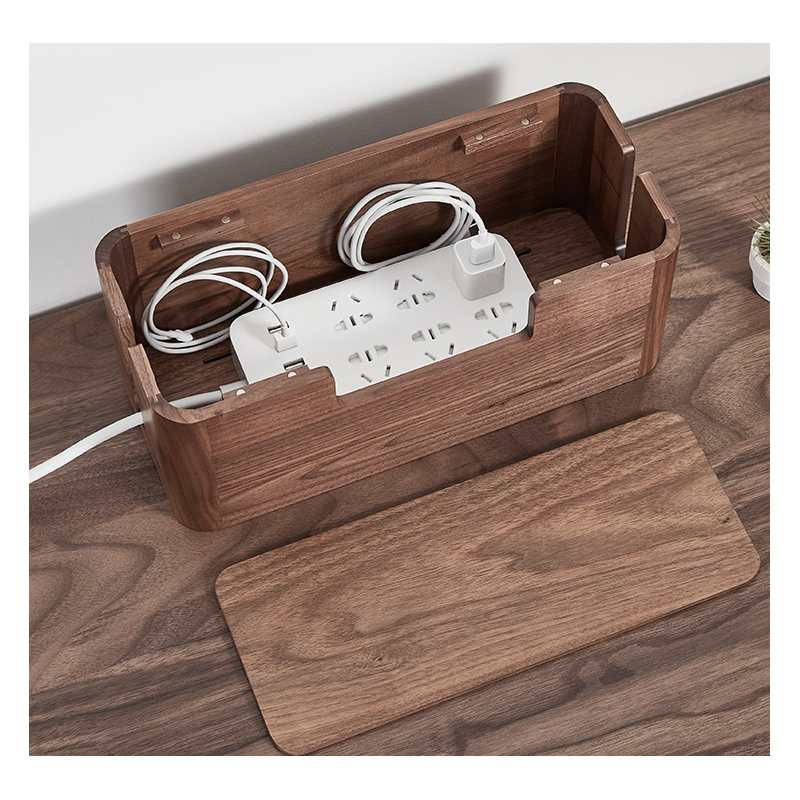 Original Wooden Wire Storage Box With Large Capacity